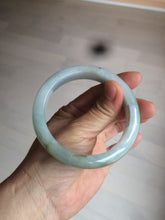 Load image into Gallery viewer, 57.5 mm Certified Type A 100% Natural green/purple Jadeite Jade bangle AX57-0356
