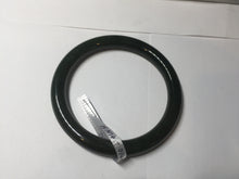 Load image into Gallery viewer, 60.2mm certified 100% Natural dark green/black round cut nephrite Jade(碧玉)  bangle HN14-0140
