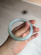Load image into Gallery viewer, 57.5 mm Certified Type A 100% Natural green/purple Jadeite Jade bangle AX57-0356
