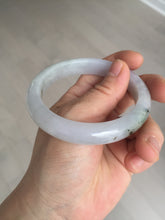 Load image into Gallery viewer, 57.6mm Certified Type A 100% Natural icy watery white purple black brown Jadeite Jade bangle BM21-7700
