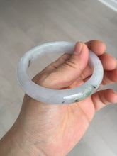 Load image into Gallery viewer, 57.6mm Certified Type A 100% Natural icy watery white purple black brown Jadeite Jade bangle BM21-7700
