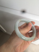 Load image into Gallery viewer, 57.5 mm Certified Type A 100% Natural green/purple Jadeite Jade bangle AX57-0356
