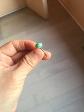 Load image into Gallery viewer, 100% Natural sunny green cabochon jadeite ring (adjustable size) PH38
