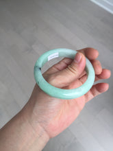 Load image into Gallery viewer, 54mm Certified Type A 100% Natural apple green dark green Jadeite Jade bangle BM23-0236
