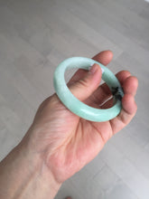 Load image into Gallery viewer, 54mm Certified Type A 100% Natural apple green dark green Jadeite Jade bangle BM23-0236
