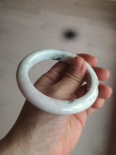 Load image into Gallery viewer, 58mm Certified Type A 100% Natural light green/purple/beige/white Jadeite Jade bangle AS74-0541
