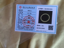 Load image into Gallery viewer, 55.8mm Certified 100% Natural light green gray black Nephrite Bangle HN146-6936
