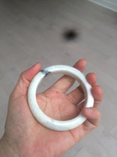 Load image into Gallery viewer, 58mm Certified Type A 100% Natural light green/purple/beige/white Jadeite Jade bangle AS74-0541
