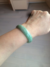 Load image into Gallery viewer, 52.5mm certified 100% natural Type A sunny green jadeite jade bangle BK5-3359
