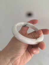 Load image into Gallery viewer, 58mm Certified Type A 100% Natural light green/purple/beige/white Jadeite Jade bangle AS74-0541
