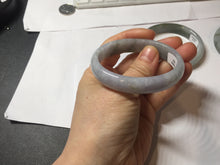 Load image into Gallery viewer, Certified Type A 100% Natural dark green white purple oval Jadeite bangle group PH37
