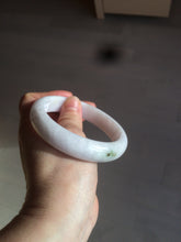 Load image into Gallery viewer, 61mm Certified type A 100%  Natural green/white/purple Jadeite bangle BH30-5425
