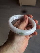 Load image into Gallery viewer, 61mm Certified type A 100%  Natural green/white/purple Jadeite bangle BH30-5425
