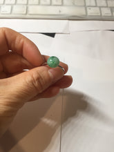 Load image into Gallery viewer, 100% Natural sunny green cabochon jadeite ring (adjustable size) PH38
