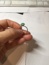Load image into Gallery viewer, 100% Natural sunny green cabochon jadeite ring (adjustable size) PH38
