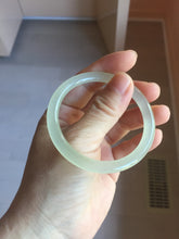 Load image into Gallery viewer, 51.3mm Certified 100% Natural icy watery yellow crystal sugar (黄冰糖) nephrite jade bangle HN139-3370
