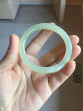 Load image into Gallery viewer, 52mm Certified 100% Natural icy watery yellow crstal sufar (黄冰糖) nephrite jade bangle HT138-3356
