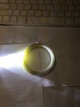 Load image into Gallery viewer, 56.4mm 100% natural light yellow purple white jadeite jade bangle BS122
