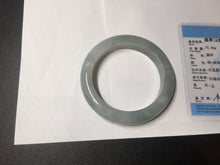 Load image into Gallery viewer, 57.5mm certified type A 100% Natural icy watery light green/purple/white Jadeite jade bangle BH138-1314
