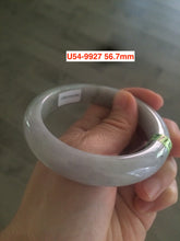 Load image into Gallery viewer, Sale! Type A 100% Natural dark green/white/black Jadeite Jade bangle with defects group 3
