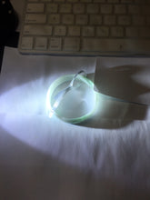 Load image into Gallery viewer, 53.4mm Certified Type A 100% Natural sunny green white thin jadeite Jade bangle AT36-0759
