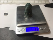 Load image into Gallery viewer, 100% Natural green/blue/gray/black Guatemala jadeite Jade doggy desk decor/worry stone PF6
