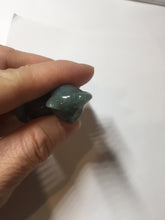Load image into Gallery viewer, 100% Natural green/blue/gray/black Guatemala jadeite Jade cat desk decor/worry stone PF7
