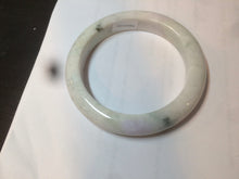 Load image into Gallery viewer, 58mm Certified Type A 100% Natural light green/purple/beige/white Jadeite Jade bangle AS74-0541
