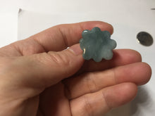 Load image into Gallery viewer, 100% Natural green/blue/gray/black Guatemala jadeite Jade little monkey with ingot desk decor/worry stone PF8
