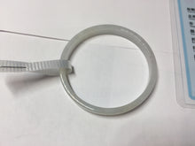 Load image into Gallery viewer, 48.7mm certified 100% natural type A light green orange white thin square style jadeite bangle PH252-1004
