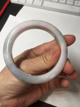 Load image into Gallery viewer, 55.8mm certified 100% natural light green blue red purple jadeite jade bangle AM92-(1372)
