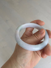 Load image into Gallery viewer, 55.8mm certified 100% natural light green blue red purple jadeite jade bangle AM92-(1372)
