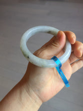Load image into Gallery viewer, 57.6mm Certified Type A 100% Natural icy watery white purple black brown Jadeite Jade bangle BM21-7700
