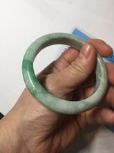 Load image into Gallery viewer, 56mm Certified Type A 100% Natural sunny green yellow Jadeite Jade bangle BS26-4432
