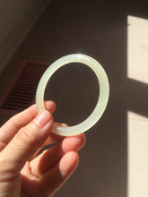 Load image into Gallery viewer, 51.3mm Certified 100% Natural icy watery yellow crystal sugar (黄冰糖) nephrite jade bangle HN139-3370
