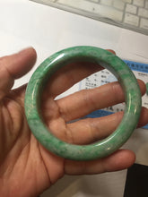 Load image into Gallery viewer, 56.5mm Certified Type A 100% Natural sunny green yellow Jadeite bangle J148-8114
