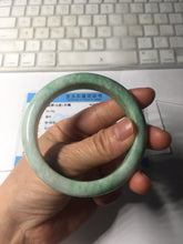 Load image into Gallery viewer, 56.5mm Certified Type A 100% Natural sunny green yellow Jadeite bangle J149-8123
