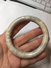 Load image into Gallery viewer, 56mm 100% natural beige yellow red round cut Coral Jade (珊瑚玉) bangle XY101
