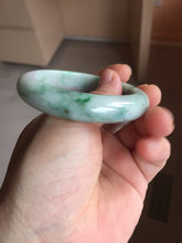 Load image into Gallery viewer, 52.6mm certified  100% Natural type A sunny green yellow purple (Fu Lu Shou)Jadeite Jade bangle PH245-0504
