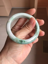 Load image into Gallery viewer, 52.6mm certified  100% Natural type A sunny green yellow purple (Fu Lu Shou)Jadeite Jade bangle PH245-0504
