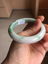 Load image into Gallery viewer, 52.6mm certified  100% Natural type A sunny green yellow purple (Fu Lu Shou)Jadeite Jade bangle PH245-0504
