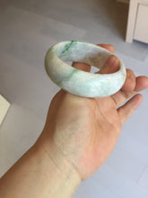 Load image into Gallery viewer, 54mm Certified type A 100% Natural sunny green/purple/yellow(Fu LU SHOU) Jadeite bangle BN61-1736
