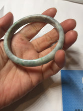 Load image into Gallery viewer, 59mm certified 100% natural Type A green purple gray jadeite bangle PD160-6310
