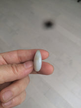 Load image into Gallery viewer, 100% natural white type A jadeite jade water drop pendant AX36
