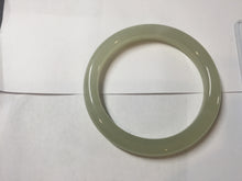 Load image into Gallery viewer, 52mm Certified 100% Natural icy watery yellow crstal sufar (黄冰糖) nephrite jade bangle HT138-3356
