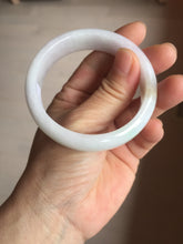 Load image into Gallery viewer, 54mm Certified type A 100% Natural light green purple white Jadeite bangle BP170-1055
