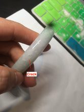 Load image into Gallery viewer, 54.5mm Certified 100% natural Type A green/purple/yellow jadeite jade bangle S51-1728
