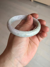 Load image into Gallery viewer, 56.5mm Certified Type A 100% Natural light purple green yellow jadeite Jade bangle BS23-4063
