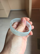 Load image into Gallery viewer, 48.3mm Certified Type A 100% Natural icy watery light green clear white super thin Jadeite Jade bangle PH250-0203
