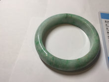 Load image into Gallery viewer, 57.5mm Certified Type A 100% Natural sunny green yellow white Jadeite bangle PC163-8119
